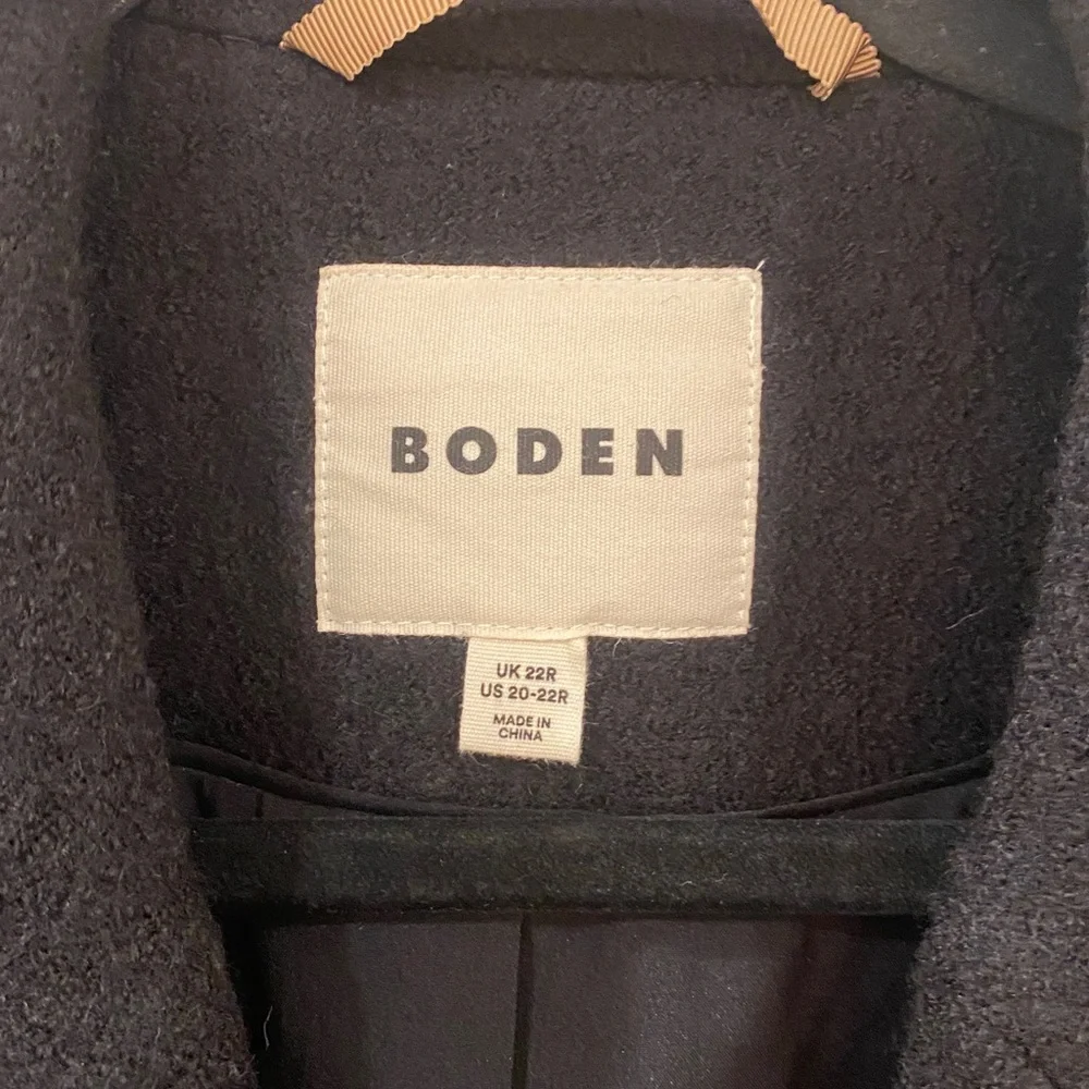 Boden Women's Black Blazer Coat - Picture 5 of 10